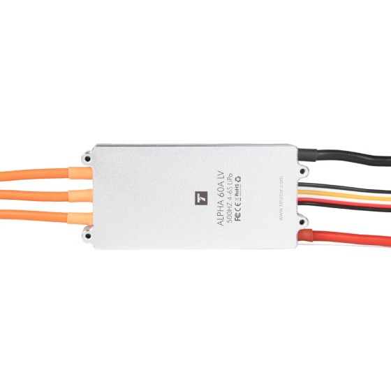 Hot T-MOTOR Alpha 60A Waterproof Brushless ESC for RC Airplane Drone With High Efficiency